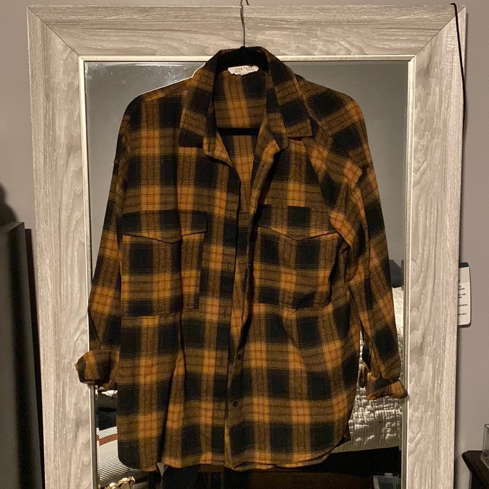 12th Tribe Flannel Button Down